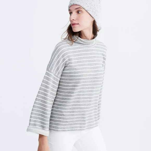 Madewell Note Funnelneck Pullover S - Picture 1 of 6